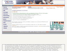 Tablet Screenshot of callcenterassociados.com.br